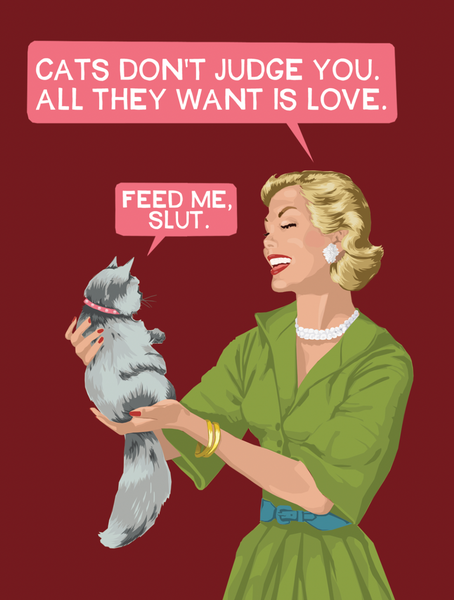 Feed me! - Greeting Card