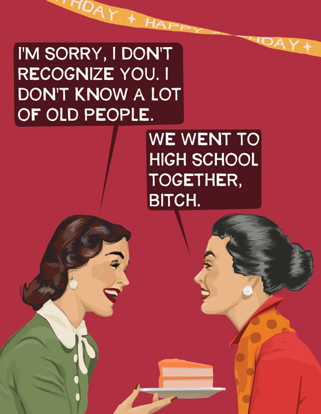 High School Birthday - Greeting Card