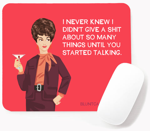 Talking-Mouse Pad