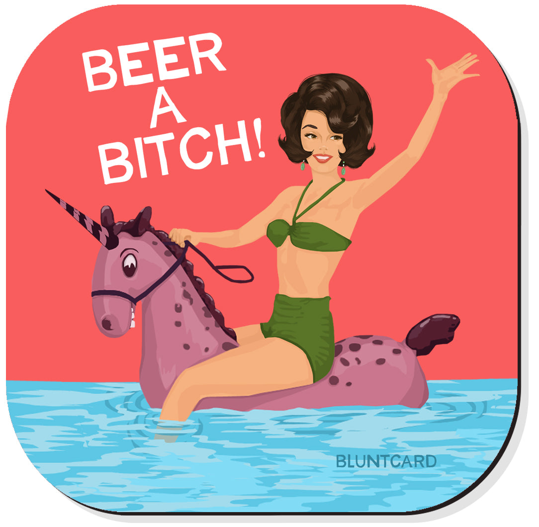 Coaster- Beer A Bitch