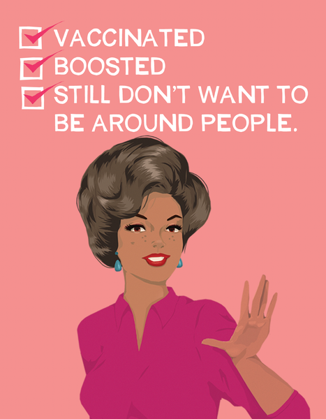 Still don't want to be around people