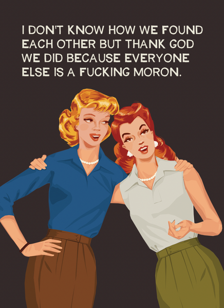 FOUND - Special Size Greeting Card