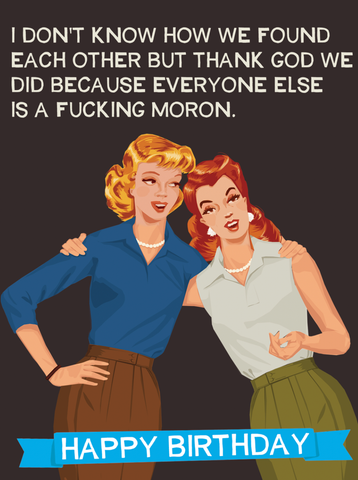 Found each Other - Birthday card