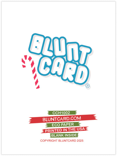 Christmas Hos Card Set - Funny Friendship Christmas Cards
