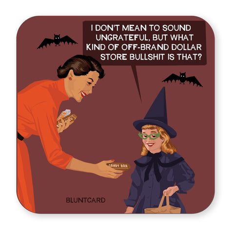 Coaster- Dollar Store Halloween
