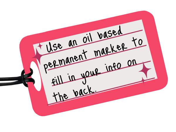 Aluminum Bag Tag - Ain't Yours