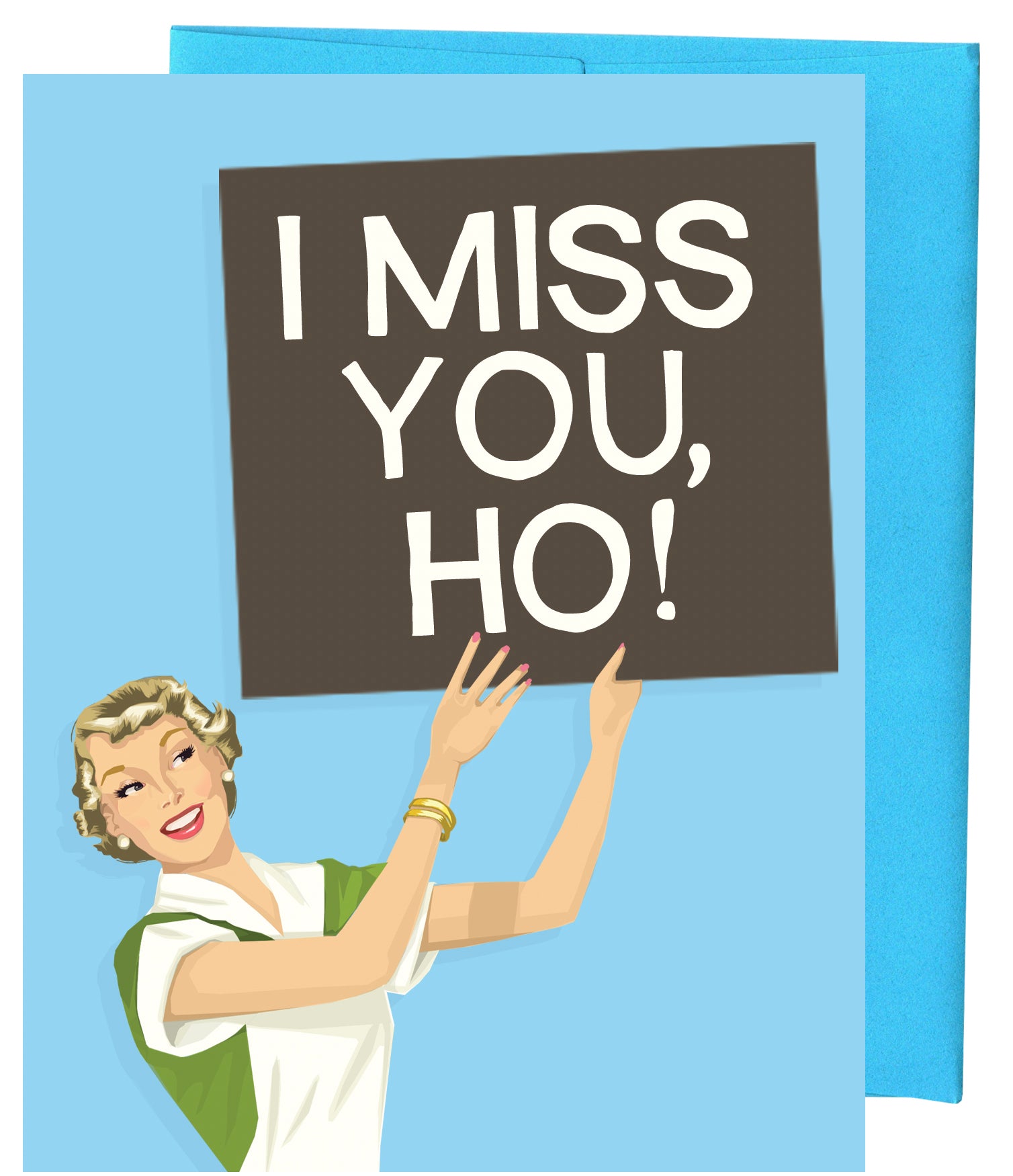 I Miss You, Ho! - Friendship Card