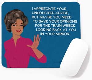 Advice-Mouse Pad