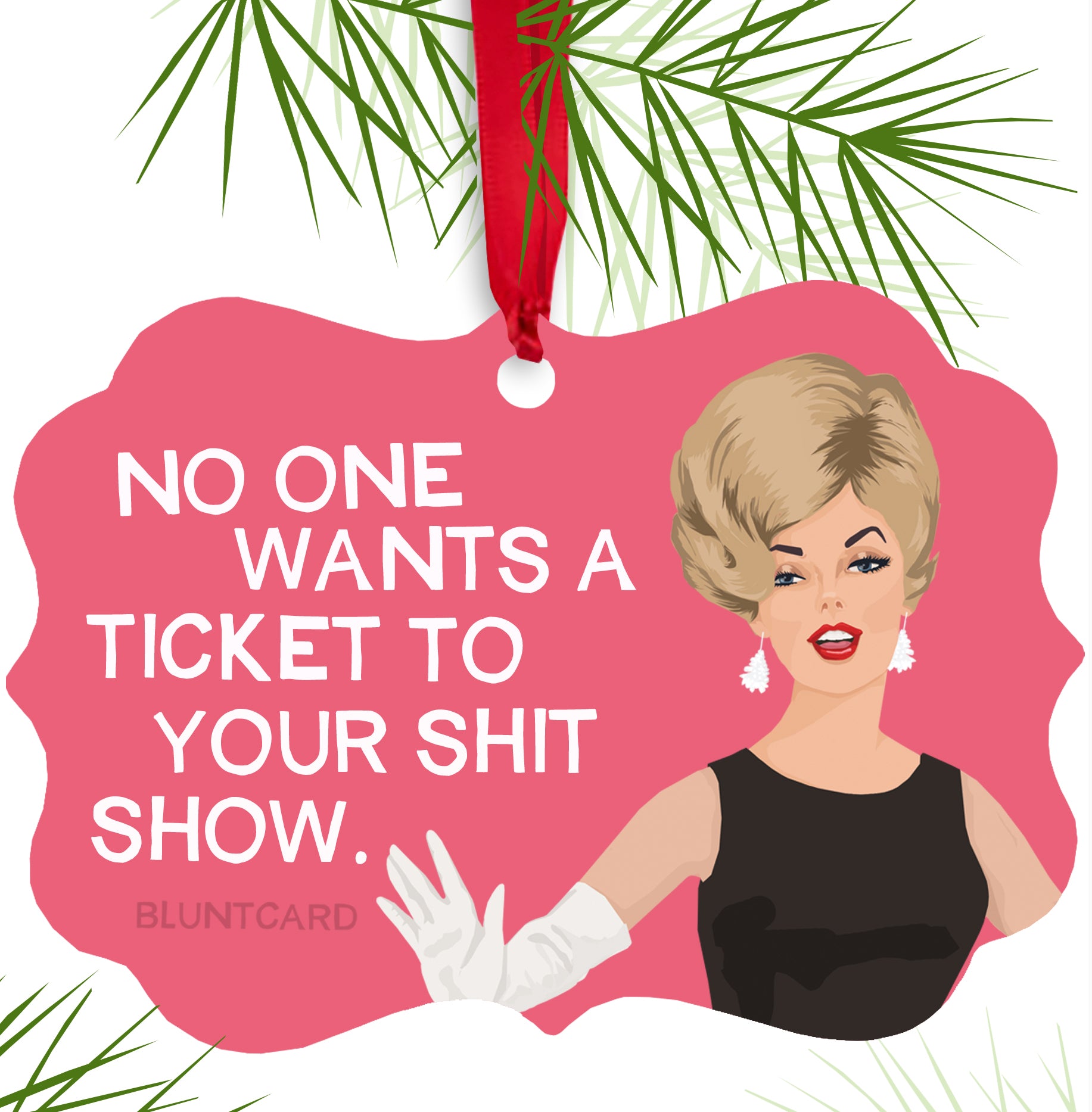 Ornament - Shitshow Ticket