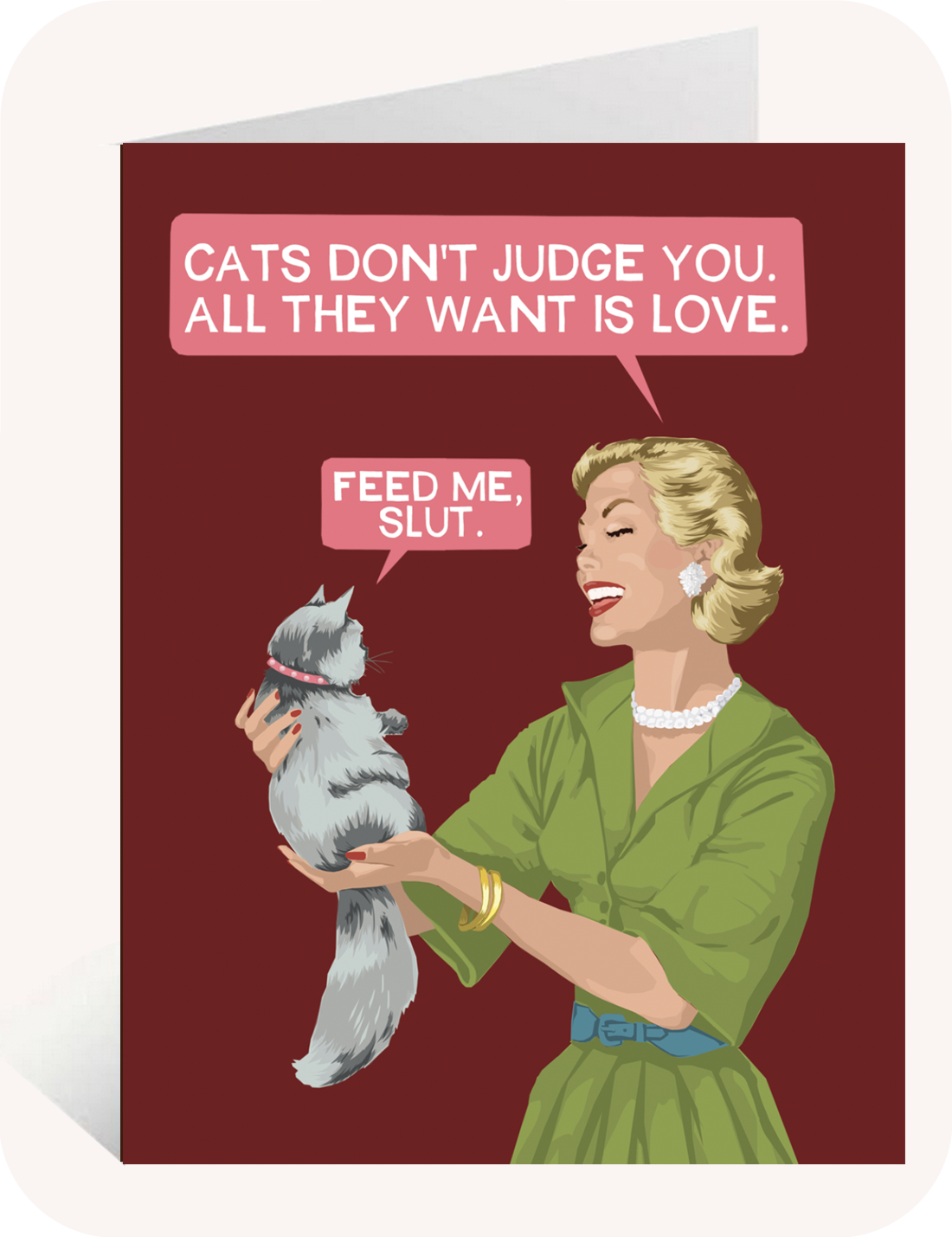 Feed me! - Greeting Card