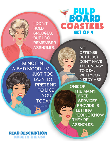 Paper-Pulp Board 4 Coaster set