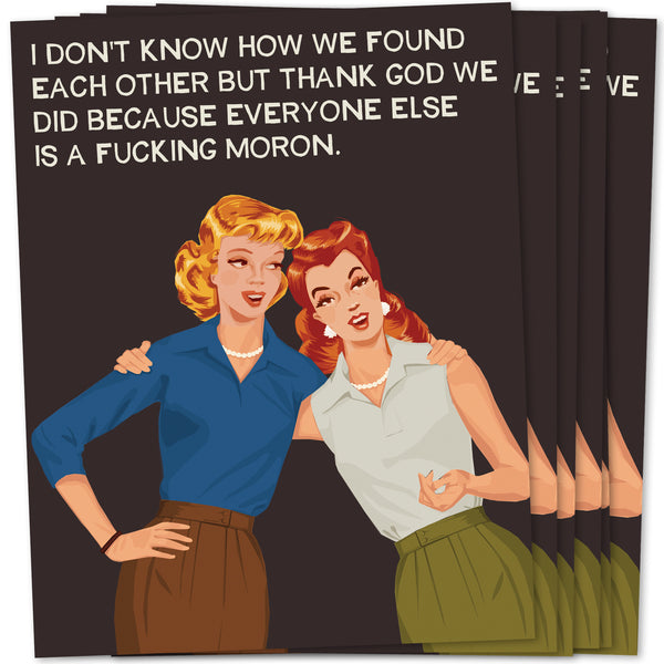 Found Each Other-Six Pack-Wholesale A2 Greeting Card