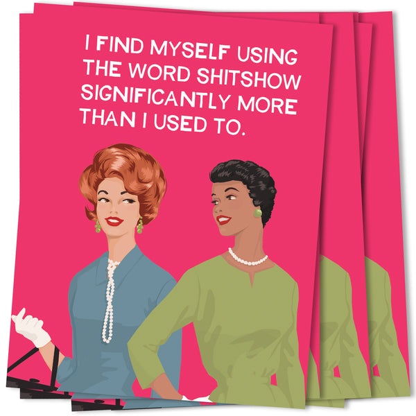 The Word Shitshow-Wholesale A2 Greeting Card