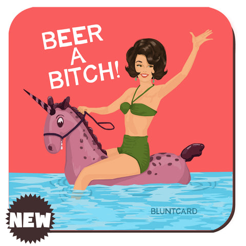 Coaster - Beer A Bitch
